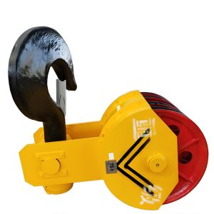 Overhead crane hook block assembly