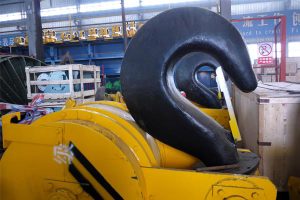 Offshore crane hook anti-corrosion