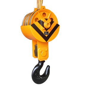 Single girder crane hook