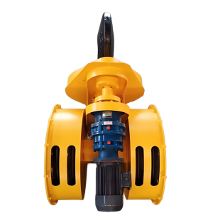 Rotating crane hook with swivel