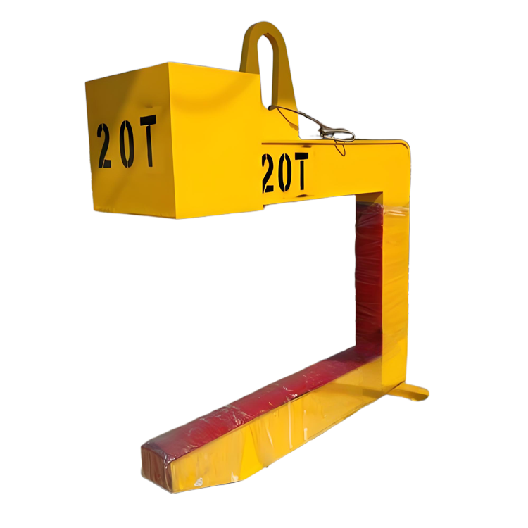 Coil handling crane c‑hook