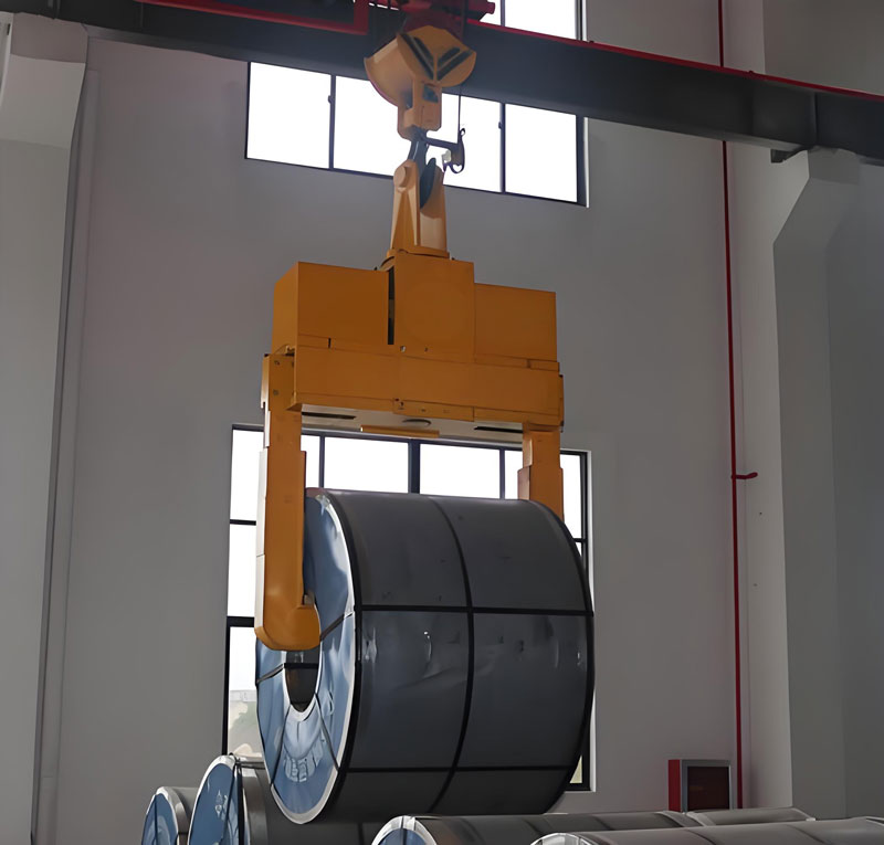 coil handling crane c‑hook