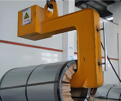 coil handling crane c‑hook