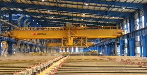 Overhead crane hook block assembly
