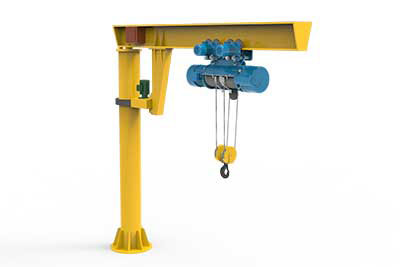 Jib crane hook installation guide
