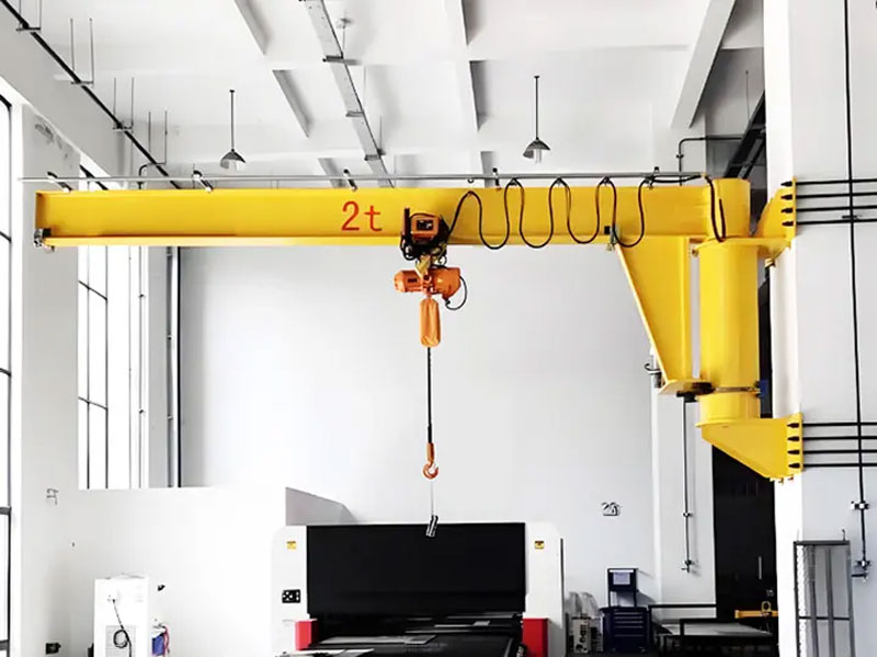 Jib crane hook installation guide