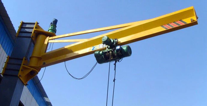 Jib crane hook installation guide