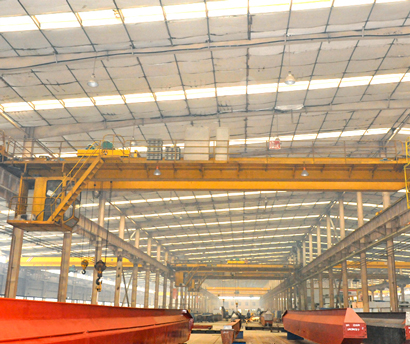 Single girder crane hook
