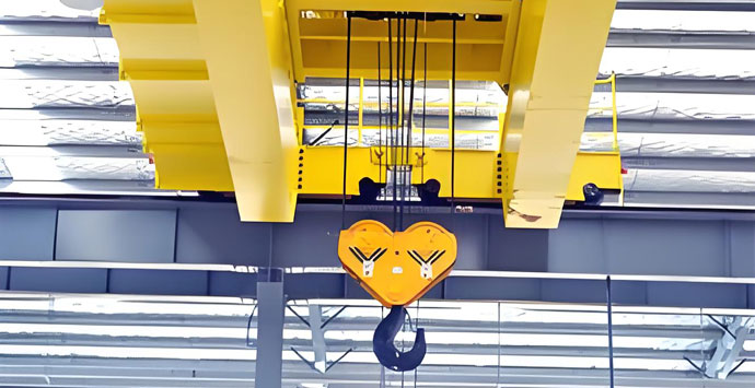 Bridge crane hook dimensions