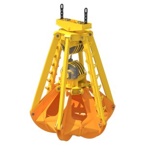 Electric Motor Grab Bucket