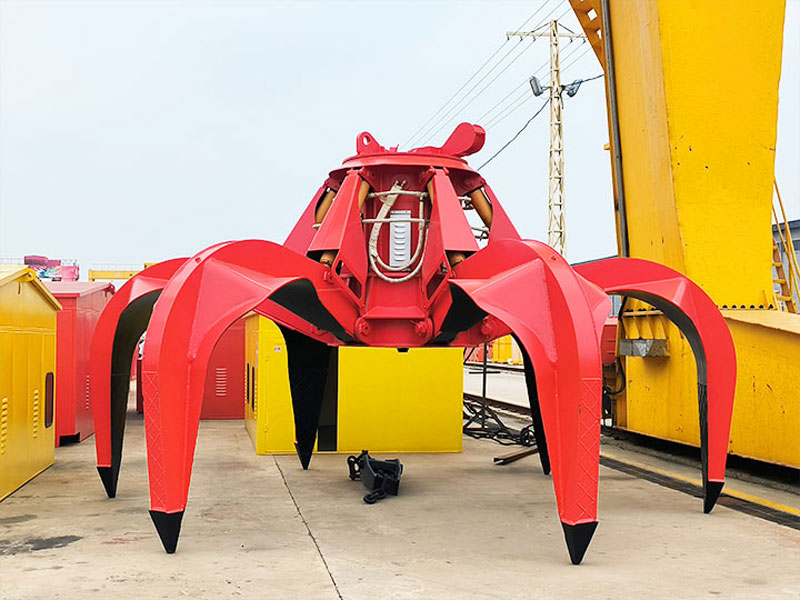 Crane Electro-hydraulic Grab