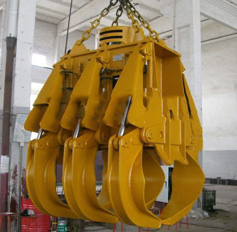 Crane Electro-hydraulic Grab For Steel Mills and Foundries