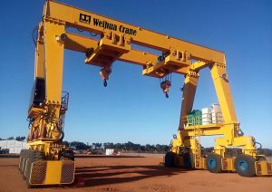 40 Ton Rubber-Tired Gantry Crane (RTG)