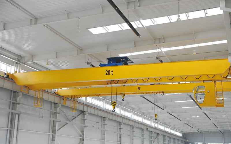20 Ton Double Girder Overhead Crane with Hoist Trolley