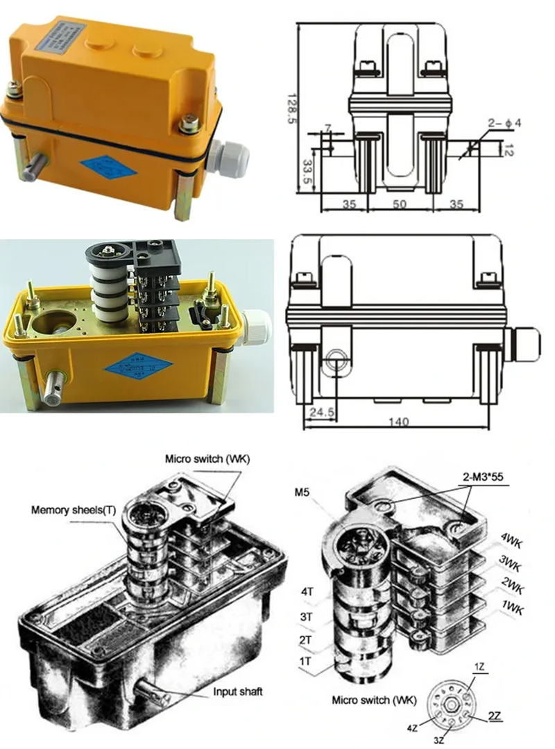 Crane hook proximity limiter