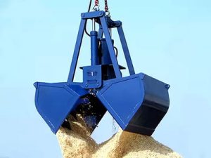 Remote Control Clamshell Grab Bucket