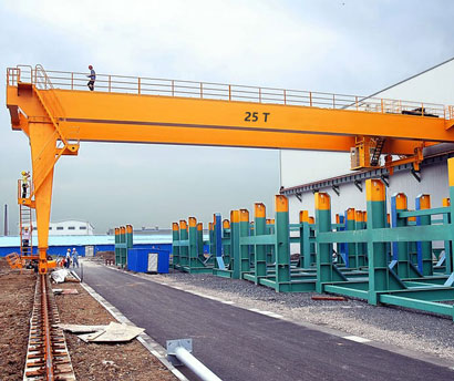25 tons double girder gantry crane