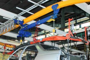 Auto shop crane hook for engine