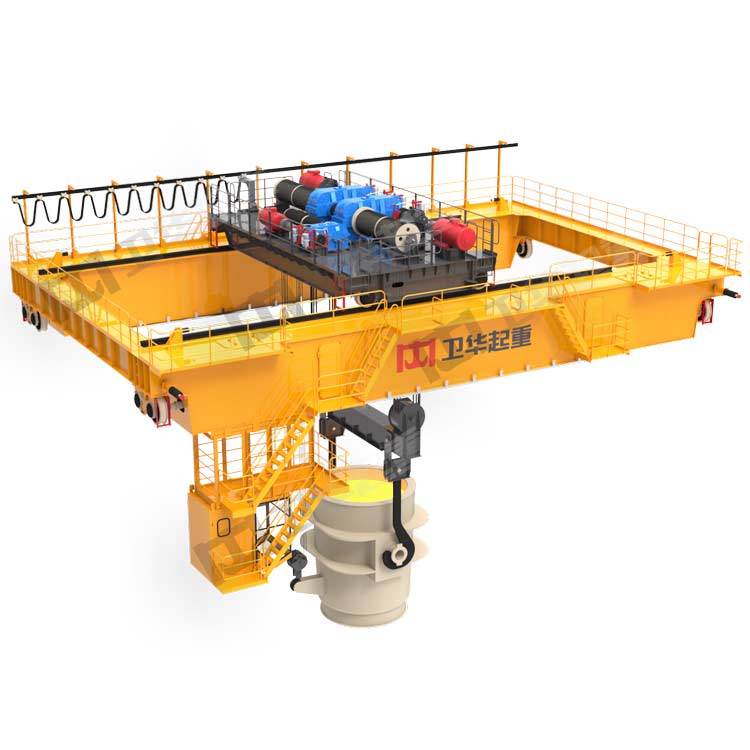 overhead crane for foundry