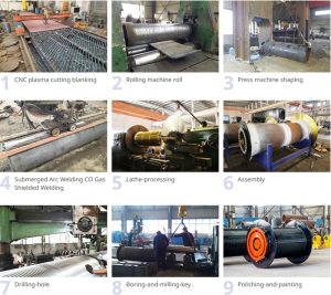 Crane Wire Rope Drum Manufacturing Process