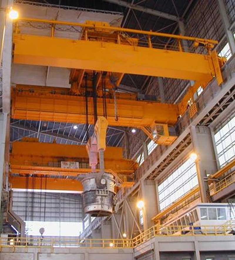 Overhead Crane for Foundry
