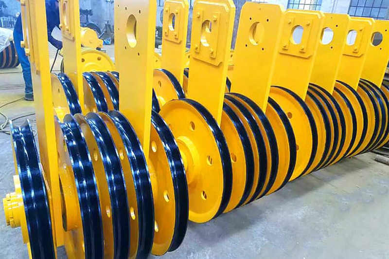 Pulley tali dawai kren
