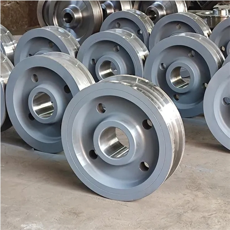 Forged crane wheels
