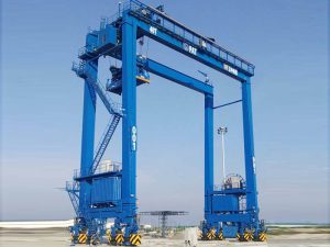 Rubber-Tired Gantry (RTG) Cranes