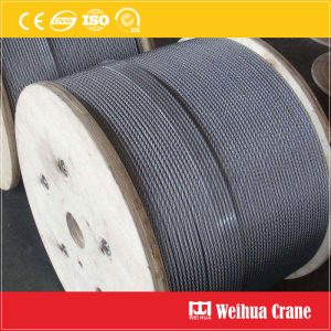 a crane has a cable with a breaking strain