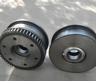 Forged crane wheels