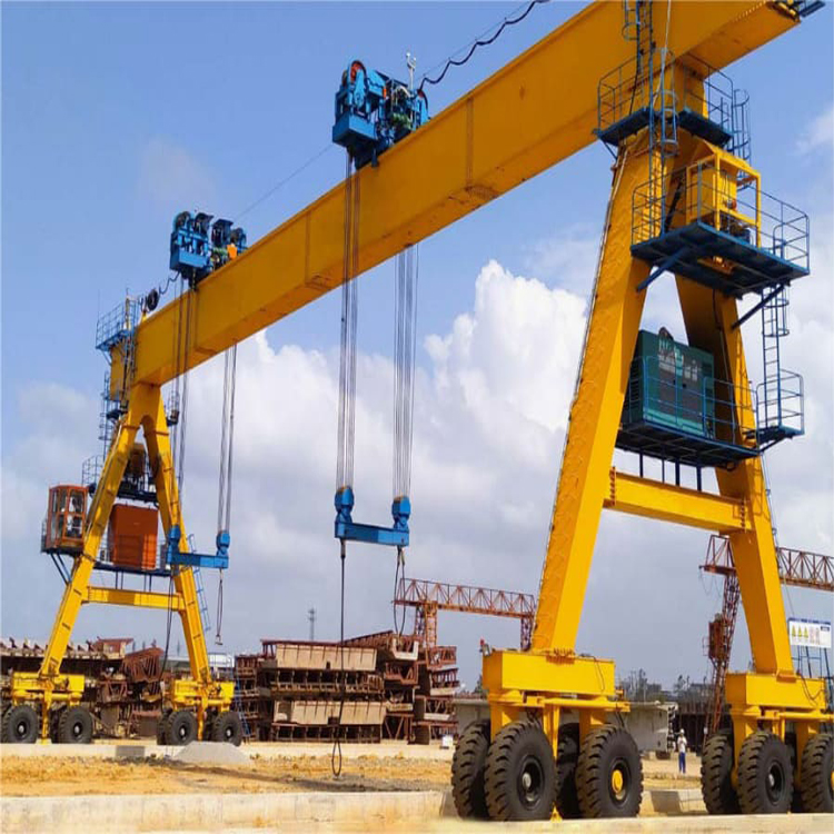 50 Tons Rubber Tired Gantry (RTG) Crane