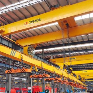 steel scrap electromagnetic overhead crane