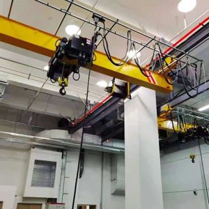 Electrical installation and commissioning of overhead crane