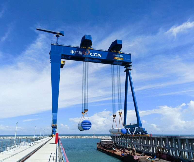 rail mounted gantry crane