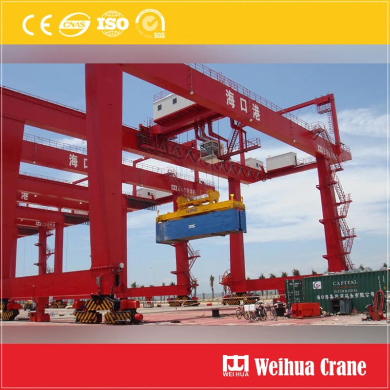 Container double girder gantry crane