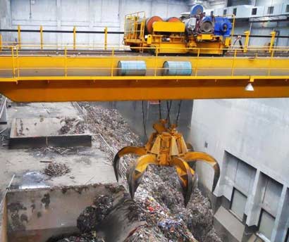 Grab Bucket Overhead Crane