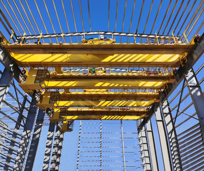 70 Tonne outomatiese brugkrane