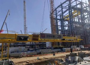 25-ton explosion-proof double girder overhead crane installation