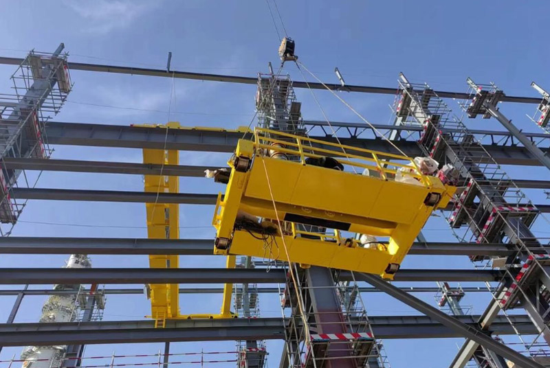 25-ton explosion-proof double girder overhead crane installation