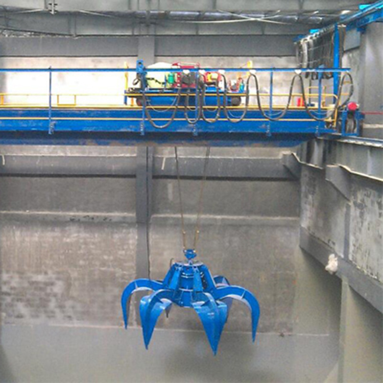 Garbage Grab Bucket Overhead Crane