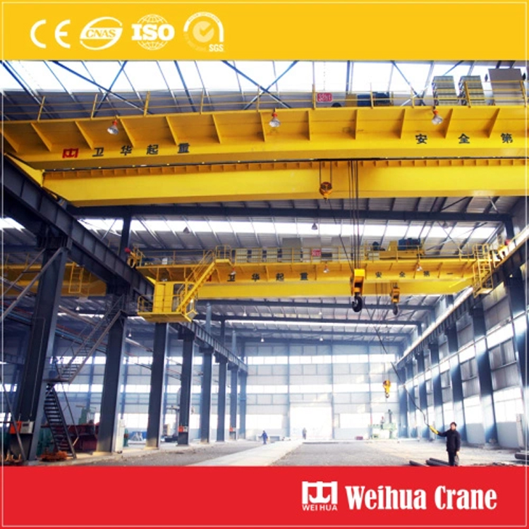 Metallurgical Double Girder Overhead Crane for Molten Metal Lifting in Foundry