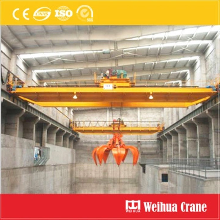 Double Girder Overhead Crane With Grab
