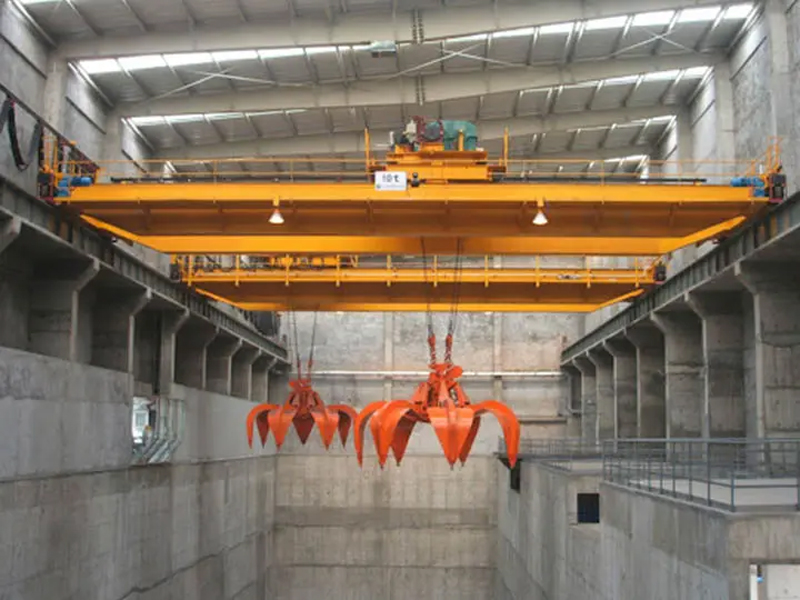 Garbage Grab Bucket Overhead Crane