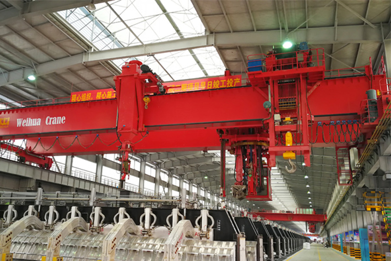 Overhead Cranes For Aluminium Smelter