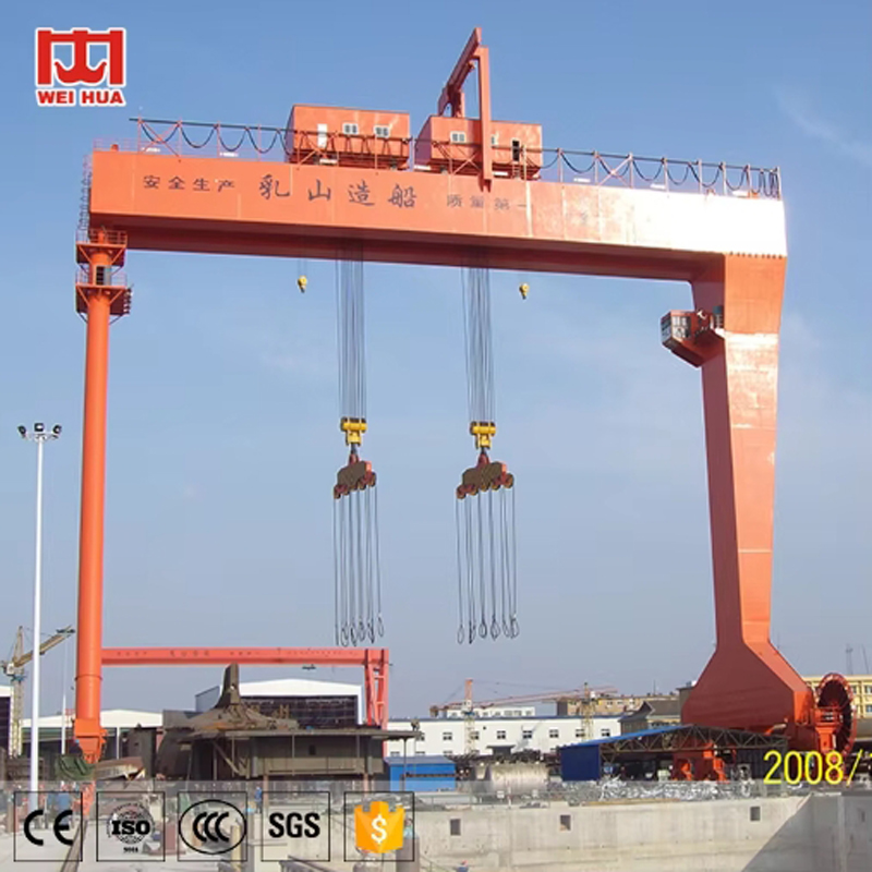 Shipyard gantry crane