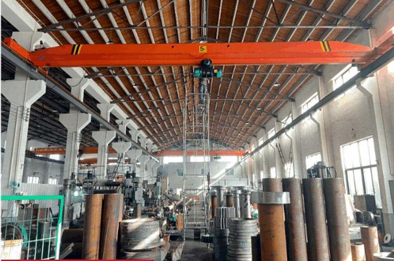 Customized overhead travelling crane for warehouse