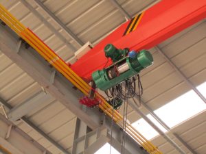 Explosion proof overhead crane with electric hoist