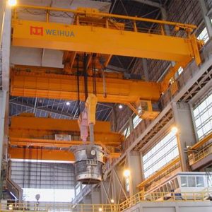 ladle cranes for steel mill