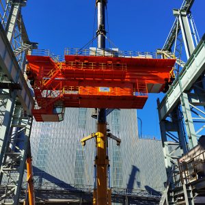 100 tons overhead crane