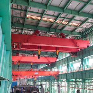 double girder overhead crane with hoist